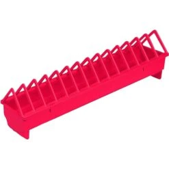 Little Giant Poultry Narrow Spacing Trough Feeder, 20-in