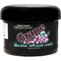 Natural Horse Vet Multi-Species Grape Balm Herbal Wound Healer, 8-oz Jar