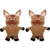 Piggy Poo And Crew Horse Paper Crinkle Squeaker Toy, 2 Count