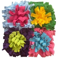 Piggy Poo And Crew Colorful Activity Snuffle Mat
