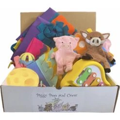 Piggy Poo And Crew Pig Box Treat & Toy Kit