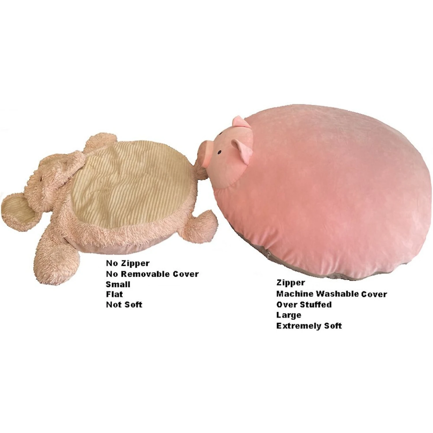 Piggy Poo And Crew Pig Pillow 4 Piggy Poo And Crew Pig Pillow - Image 4