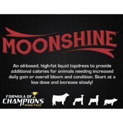 Formula Of Champions Moonshine Caramel Flavor Farm Animal Feed, 35-lb Bucket -Meadow Farm 316430 PT3. AC SS1800 V1628198802
