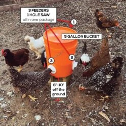 Poultry Pro Feeder Poultry Feeding System -Meadow Farm 328620 PT4. AC SS1800 V1631198213