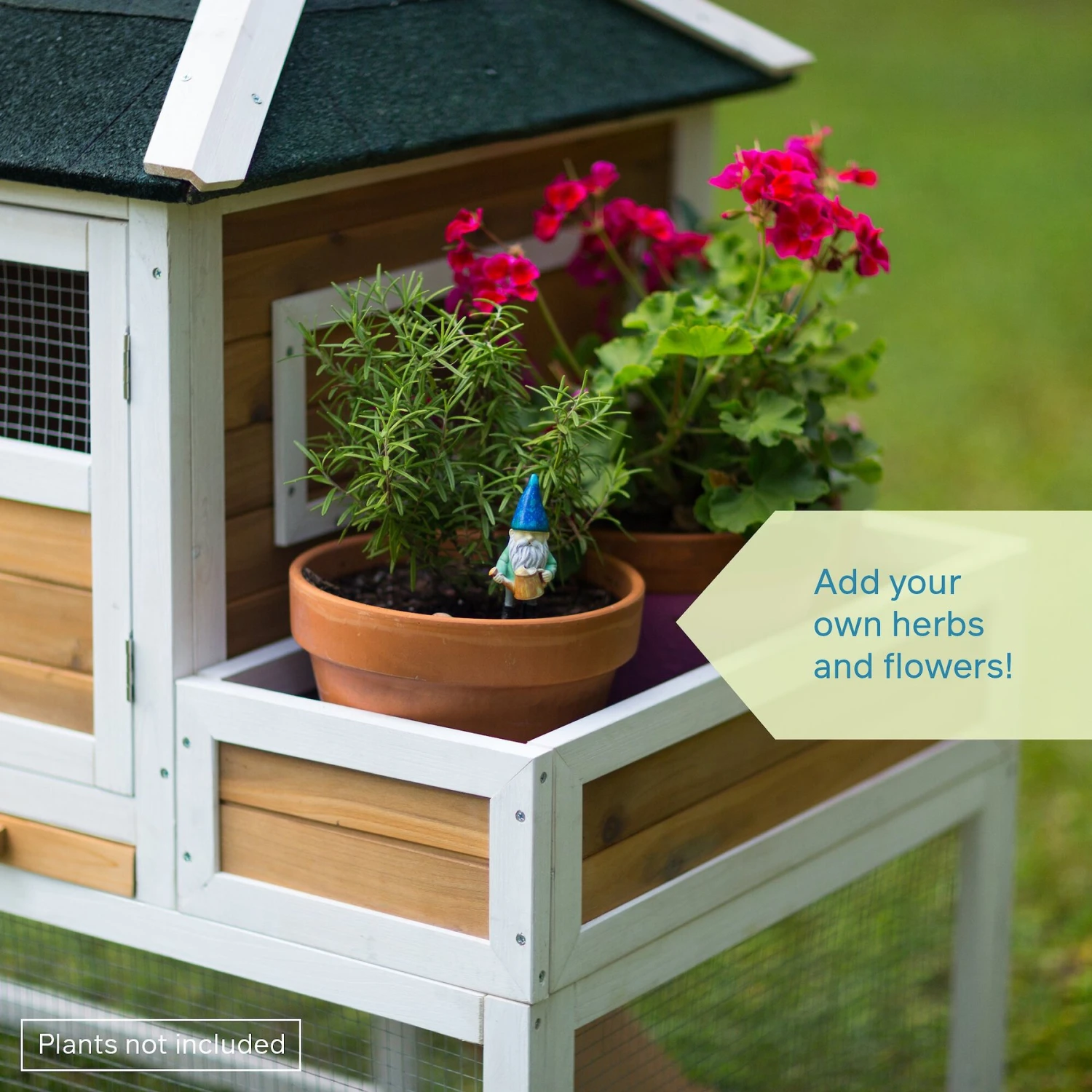Prevue Pet Products Herb Planter Chicken Coop 4 Prevue Pet Products Herb Planter Chicken Coop - Image 4