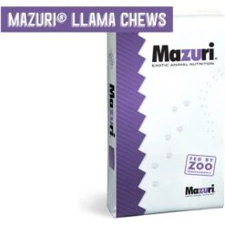 Mazuri Chews Mini Cube Llama Food, 50-lb Bag