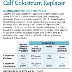 Sav-A-Caf Colostrum Replacer 100, 350-g Pouch -Meadow Farm 338812 PT6. AC SS1800 V1643151151