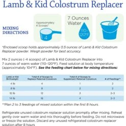 Sav-A-Caf Sav-A-Lam Sav-A-Kid Lamb & Kid Colostrum Replacer, 10-oz Pouch 13 Sav-A-Caf Sav-A-Lam Sav-A-Kid Lamb & Kid Colostrum Replacer, 10-oz Pouch -Meadow Farm 338814 PT6. AC SS1800 V1643151776