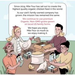 Mile Four Oyster Shell Calcium Hen Supplement -Meadow Farm 345187 PT8. AC SS1800 V1686172459