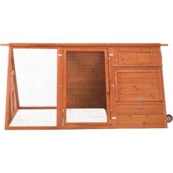 TRIXIE Mobile A-Frame Chicken Coop & Run