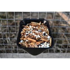 Little Farmer Products Red White & BUGS! Black Soldier Fly Grubs, Blue Corn, Safflower Mix Chicken Treats -Meadow Farm 356275 PT3. AC SS1800 V1643317406