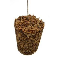 Little Farmer Products Peck A Grub Hanging Chicken Treats, 6-oz Jar