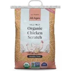 Mile Four Organic 11% Protein Scratch Chicken & Duck Treat