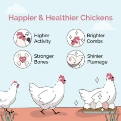 Mile Four Organic 11% Protein Scratch Chicken & Duck Treat -Meadow Farm 358614 PT2. AC SS1800 V1686172081