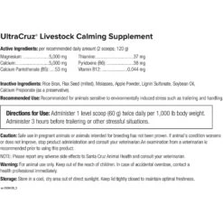 UltraCruz Calming Livestock Supplement -Meadow Farm 364139 PT3. AC SS1800 V1652897507