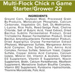 Blue Seal Home Fresh Multi-Flock Chick N Game Starter Grower 22% Protein Poultry Food -Meadow Farm 366492 PT6. AC SS1800 V1643843209