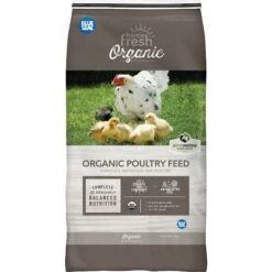 Blue Seal Home Fresh Organic Starter Broiler 23% Protein Crumble Chicken Food