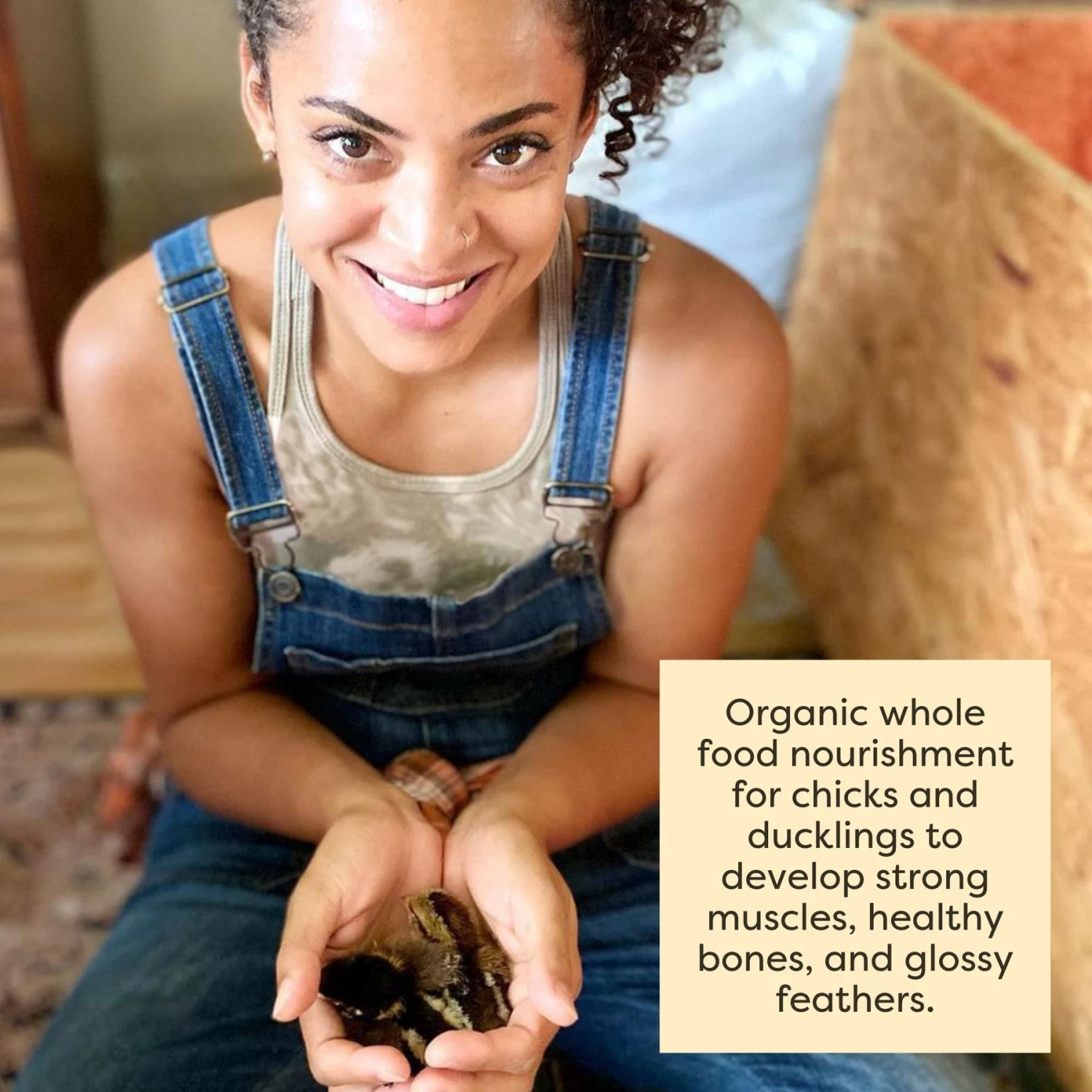 Scratch And Peck Feeds Organic Chicken, Duck, & Waterfowl 20.5% Protein Crumbles & GRUB Protein Starter Feed 6 Scratch And Peck Feeds Organic Chicken, Duck, & Waterfowl 20.5% Protein Crumbles & GRUB Protein Starter Feed - Image 6