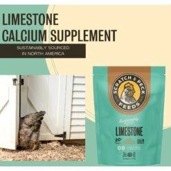 Scratch And Peck Feeds Cluckin' Good Chicken, Duck & Waterfowl Limestone Calcium Supplement -Meadow Farm 366874 PT2. AC SS1800 V1644912984