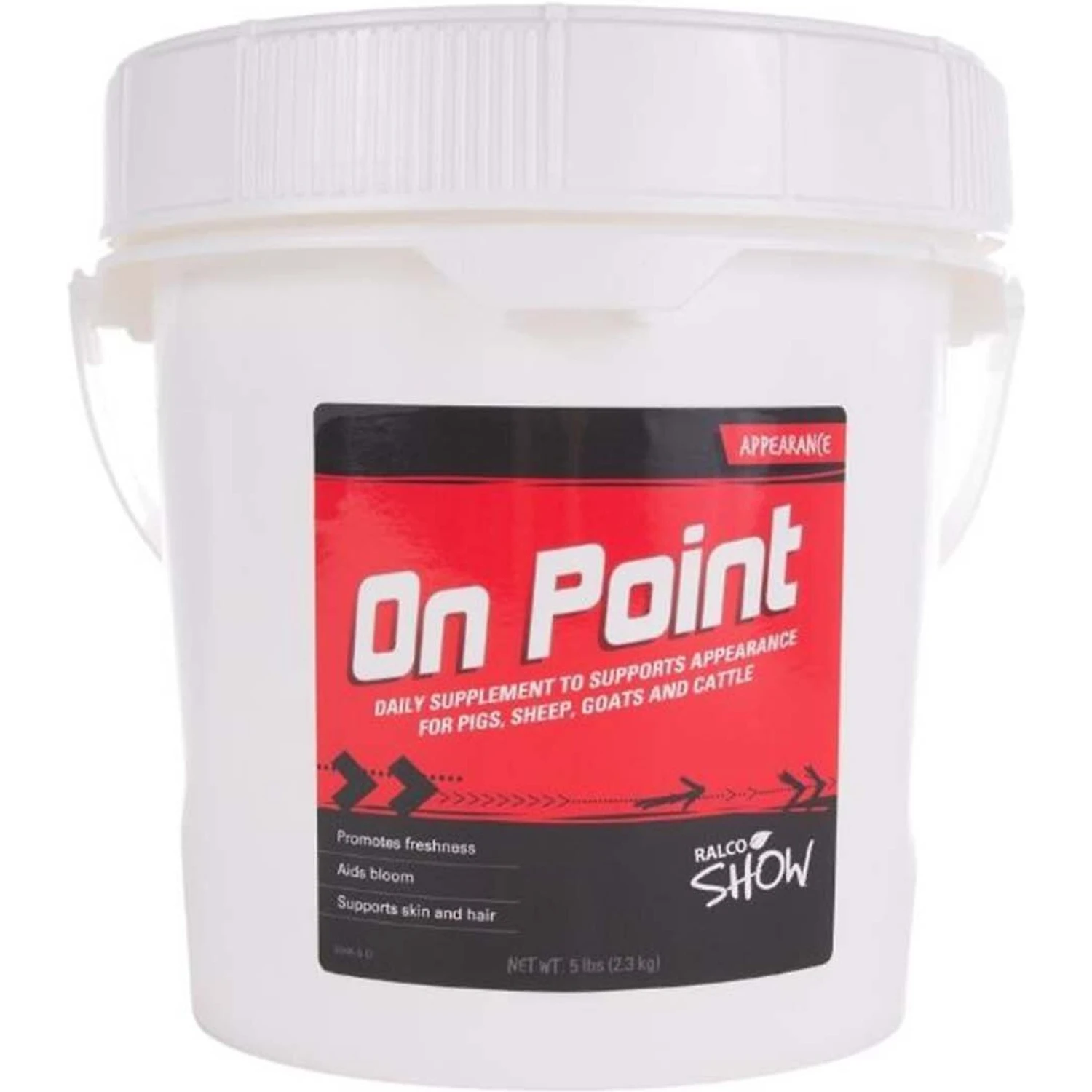 Ralco Show On Point Cattle Supplement, 5-lb Pail 1 Ralco Show On Point Cattle Supplement, 5-lb Pail