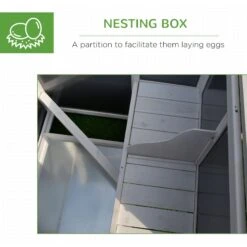 PawHut Backyard PC Roof With Run Box Chicken Coop 16 PawHut Backyard PC Roof With Run Box Chicken Coop -Meadow Farm 540014 PT7. AC SS1800 V1657658930
