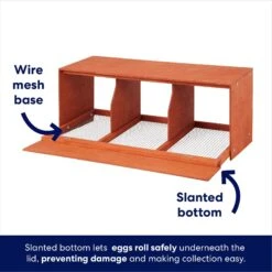 Frisco Wooden Nesting Box -Meadow Farm 541462 PT2. AC SS1800 V1669212038