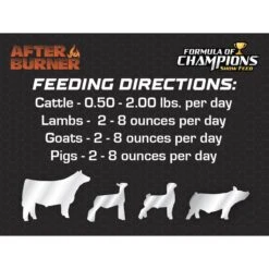 Formula Of Champions Afterburner Topdress Show Livestock Feed -Meadow Farm 576710 PT4. AC SS1800 V1658214474