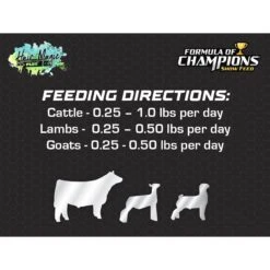 Formula Of Champions Hair Magic Plus Show Livestock Hair Supplement -Meadow Farm 576734 PT4. AC SS1800 V1658208144