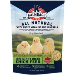 Kalmbach Feeds All Natural Start Right 18% Protein Crumble Chick Feed -Meadow Farm 609990 MAIN. AC SS1800 V1659818100