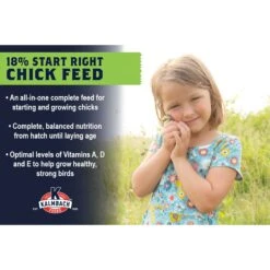 Kalmbach Feeds All Natural Start Right 18% Protein Crumble Chick Feed -Meadow Farm 609990 PT3. AC SS1800 V1662587092