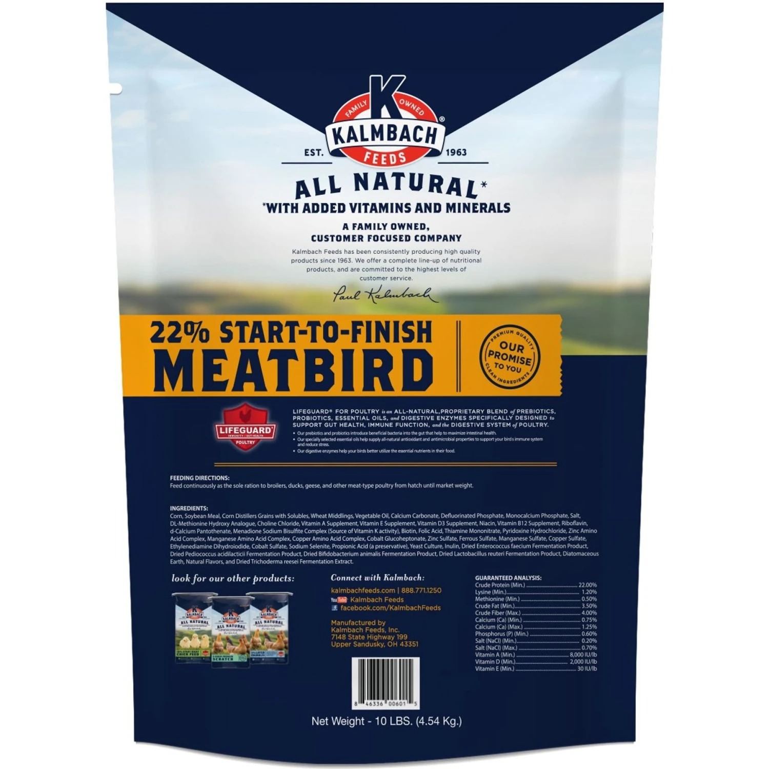 Kalmbach Feeds All Natural Start To Finish 22% Protein Crumble Bird Feed 2 Kalmbach Feeds All Natural Start To Finish 22% Protein Crumble Bird Feed - Image 2