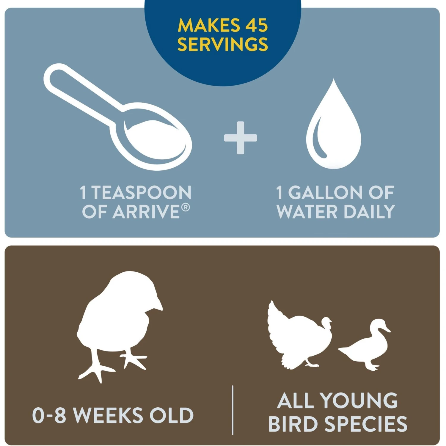 FlockLeader Arrive Poultry Supplement, 8-oz Bag 5 FlockLeader Arrive Poultry Supplement, 8-oz Bag - Image 5