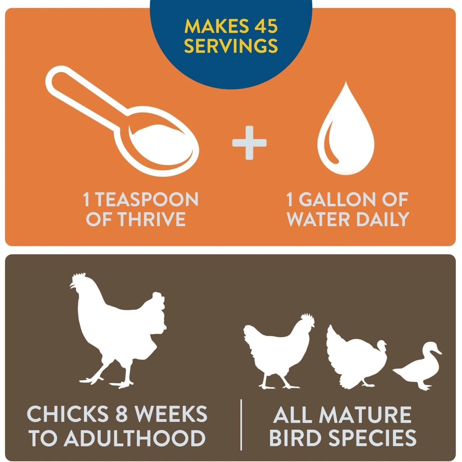 FlockLeader Thrive Poultry Supplement, 8-oz Bag 5 FlockLeader Thrive Poultry Supplement, 8-oz Bag - Image 5