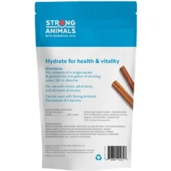 Strong Animals Prebiotics & Probiotics Poultry Water Additive, 6-gm, 30 Count -Meadow Farm 631294 PT2. AC SS1800 V1662478295