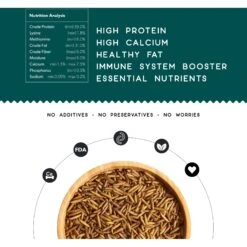 FLYGRUBS BugBites Bird Treats, 30-oz Bag 9 FLYGRUBS BugBites Bird Treats, 30-oz Bag -Meadow Farm 640870 PT2. AC SS1800 V1663797173