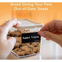 SunGrow Sticker Chalkboard Labels For Cat & Dog Food Storage Container & Kitchen Jars -Meadow Farm 666518 PT5. AC SS1800 V1666839239