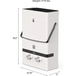 Eccotemp Luxe Portable Outdoor Tankless Water Heater 12 Eccotemp Luxe Portable Outdoor Tankless Water Heater -Meadow Farm 668566 PT3. AC SS1800 V1665780207