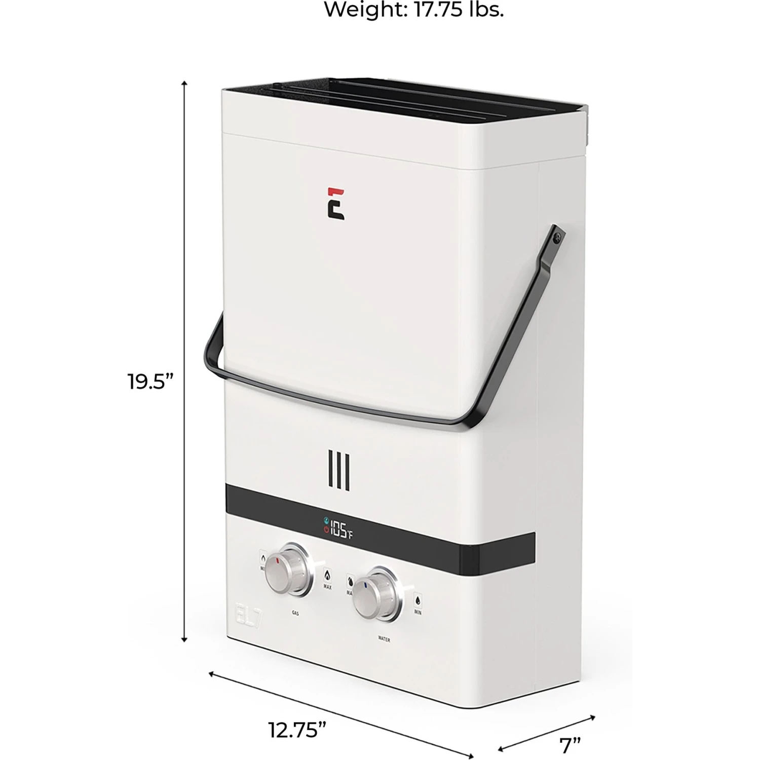 Eccotemp Luxe Portable Outdoor Tankless Water Heater 4 Eccotemp Luxe Portable Outdoor Tankless Water Heater - Image 4