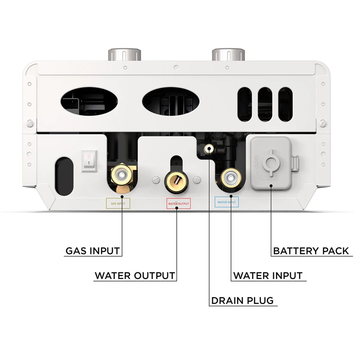 Eccotemp Luxe Portable Outdoor Tankless Water Heater 8 Eccotemp Luxe Portable Outdoor Tankless Water Heater - Image 8
