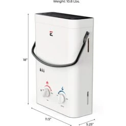 Eccotemp Portable Outdoor Tankless Water Heater -Meadow Farm 668582 PT3. AC SS1800 V1665782188