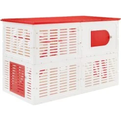 Sam's Pets Kuritsa Shadow Bird Coop, White