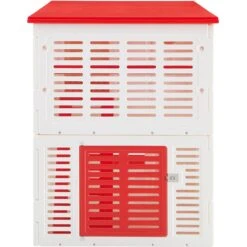 Sam's Pets Kuritsa Shadow Bird Coop, White -Meadow Farm 691462 PT2. AC SS1800 V1667597328