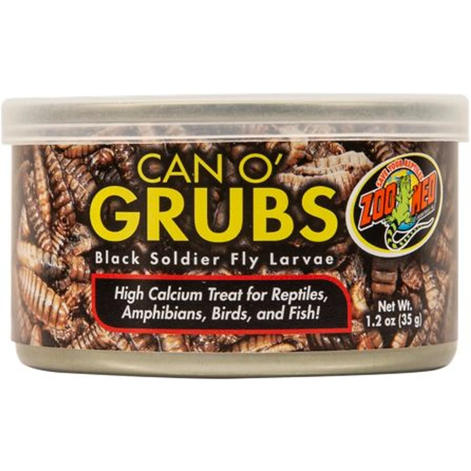 Zoo Med Can O Grubs Reptile Food, 1.2-oz Bag 1 Zoo Med Can O Grubs Reptile Food, 1.2-oz Bag