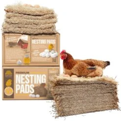 Eaton Pet & Pasture USA Grown & Sustainably Harvested Bird Nesting Pad, 8-pack -Meadow Farm 715286 PT6. AC SS1800 V1693237147