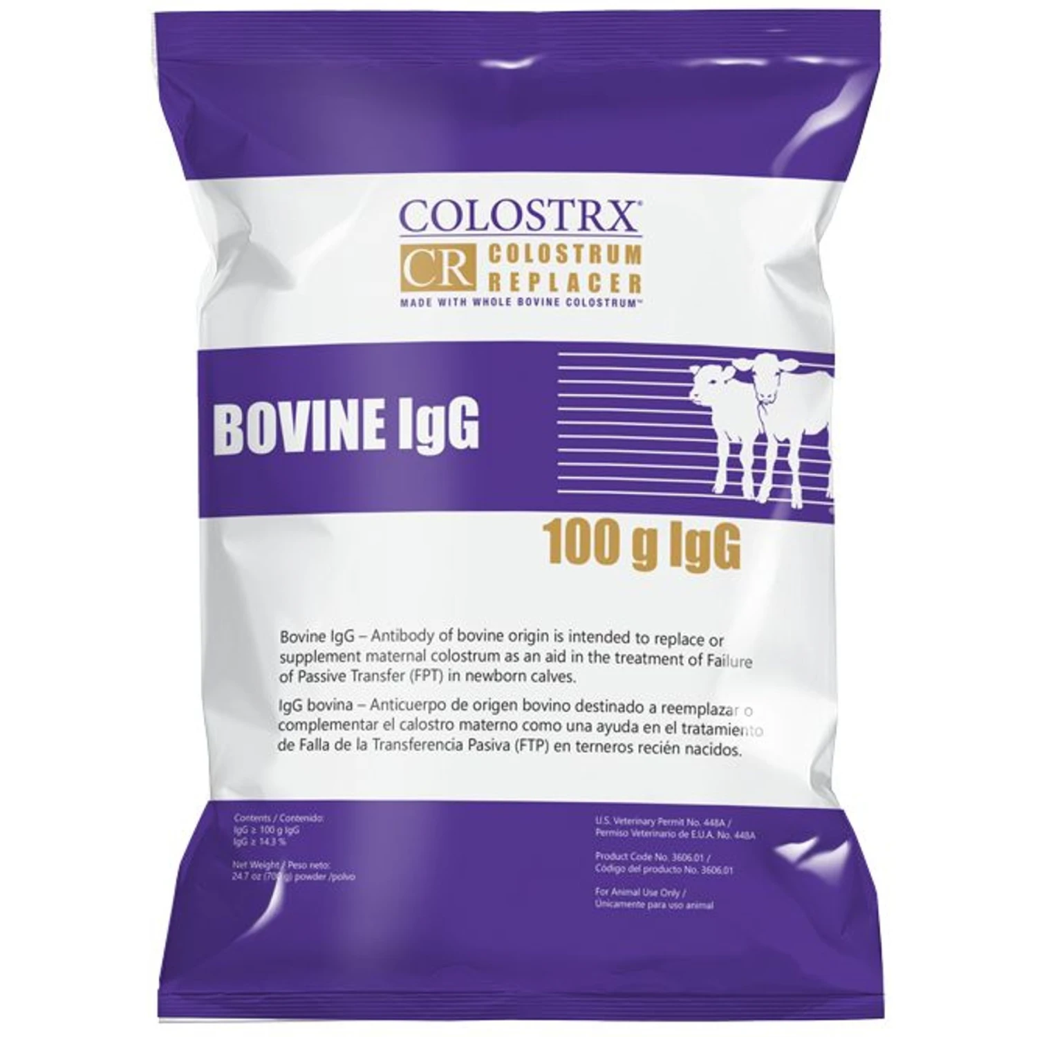 Colostrx CR Colostrum Replacer Cattle Supplement, 700-g Bag 1 Colostrx CR Colostrum Replacer Cattle Supplement, 700-g Bag