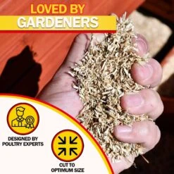 My Favorite Chicken Hemp Chicken Coop Bedding, 33-lb Bag -Meadow Farm 749950 PT7. AC SS1800 V1693937536