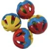 Piggy Poo And Crew Rattle Balls Farm Toy, Medium, 4 Count