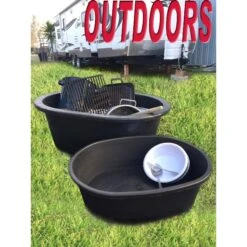 Tuff Stuff Products Super Duty Oval Tank Deluxe Farm Animal Feeder, 40-gal -Meadow Farm 776318 PT3. AC SS1800 V1689275975