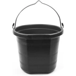 Tuff Stuff Products Heavy Duty Flatback Bucket Farm Animal Feeder, 5-gal
