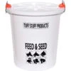 Tuff Stuff Products HD Feed & Seed Storage With Lid Stainless Lock Handle Pat Pend Farm Animal Feeder